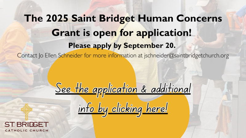2025 Human Concerns Grant