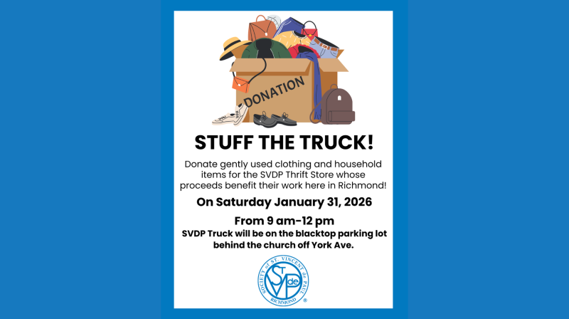 SVDP Stuff the Truck