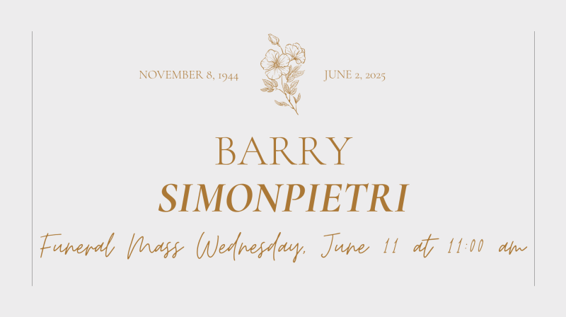 Barry Simonpietri Funeral Mass