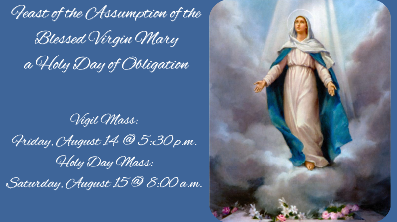 2026 Assumption Masses