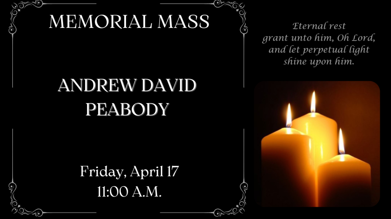 David Andrew Peabody Funeral