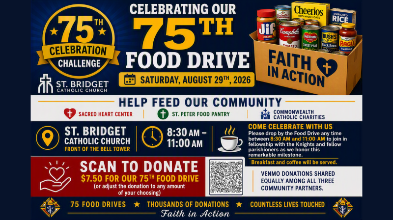 August Food Drive