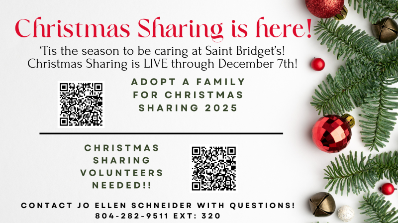 Christmas Sharing and Salvo 12/7