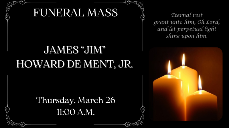 James De Ment Funeral