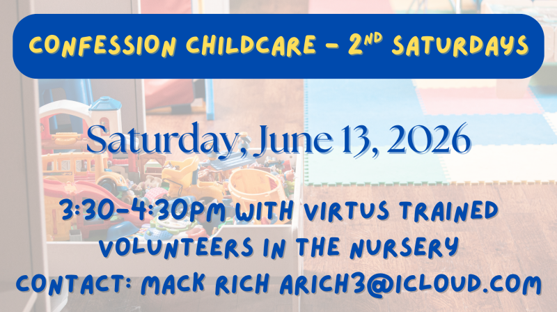 June 2026 Confession Childcare