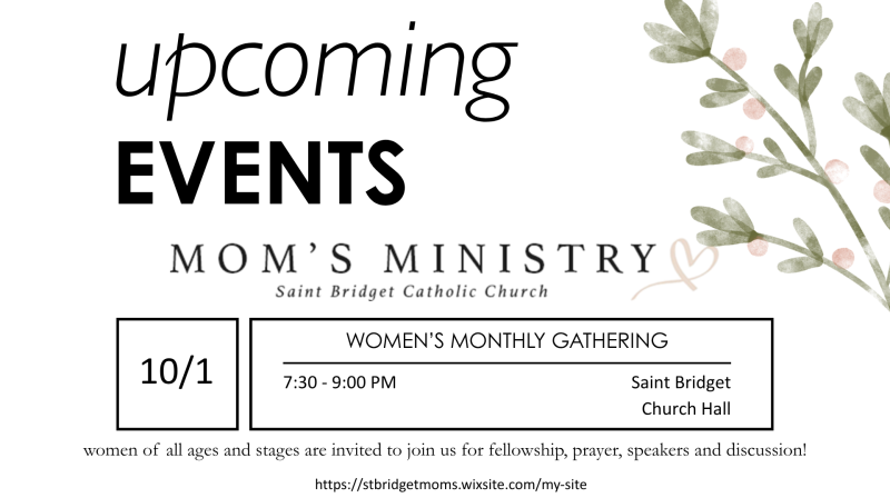 October 2026 Mom's Ministry
