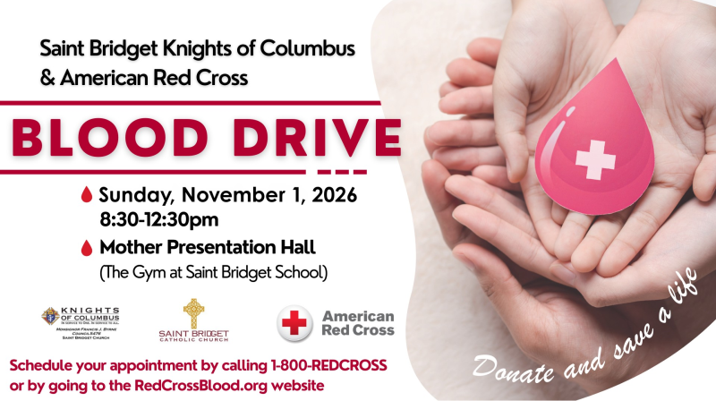 November 2026 Blood drive
