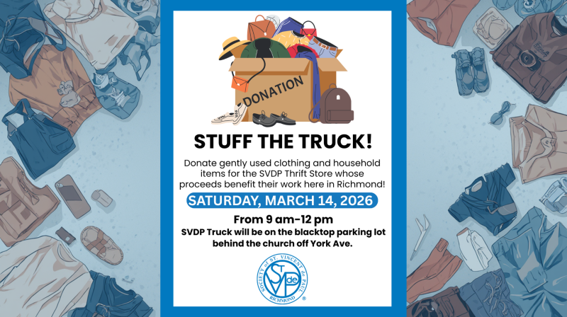 March 2026 SVDP Stuff the Truck