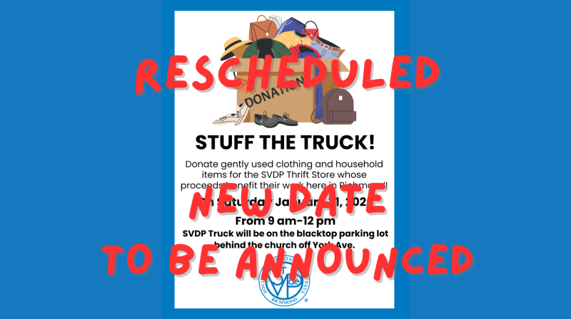 SVDP Stuff the Truck