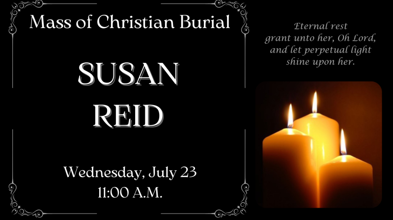 Susan Reid Funeral