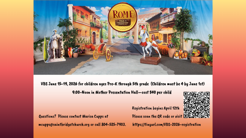 2026 VBS Registration